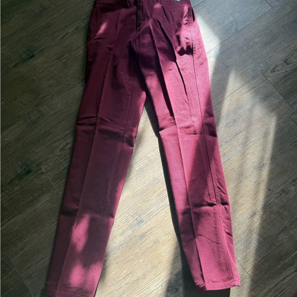 Rockies Maroon Jean Pants